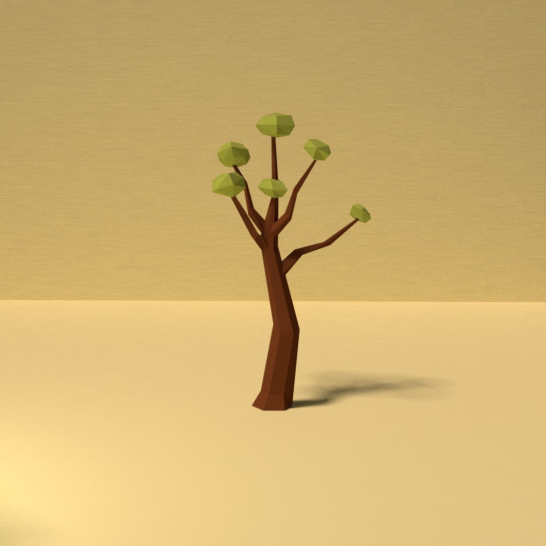 Tree Set - 3d Model