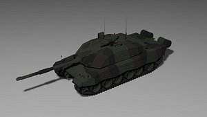 Challenger II Blender 4 3D