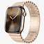 Apple Watch Series 10 Noir de jais et or titane