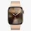 Apple Watch Series 10 Noir de jais et or titane