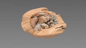 Wood Gemstone Bowl