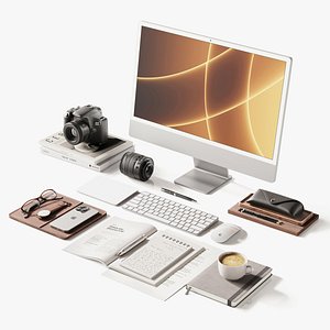 Workspace composition 3D model
