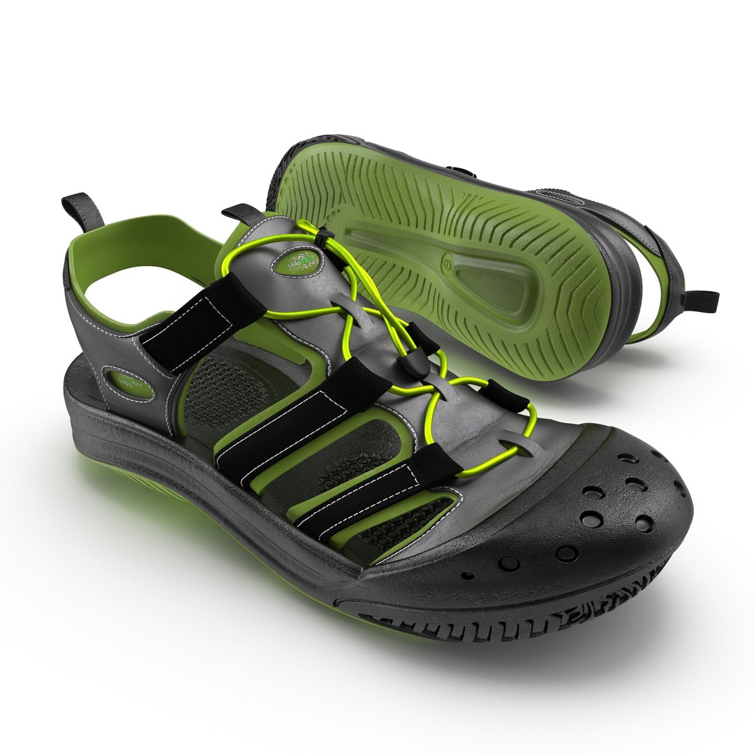 Sneakers 7 Black 3D Model 3D model preview