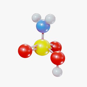 Sulfamic Acid 3D