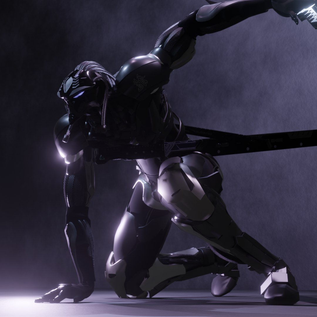 3D model Cyberpunk Ninja Black Armor Low-poly https://p.turbosquid.com/ts-thumb/V4/mpD5lr/IA/9/png/1682520746/1920x1080/fit_q87/444d93f624c99767a2f205227479304b7f5e573e/9.jpg