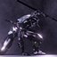 Cyberpunk Ninja Armadura negra Low-poly
