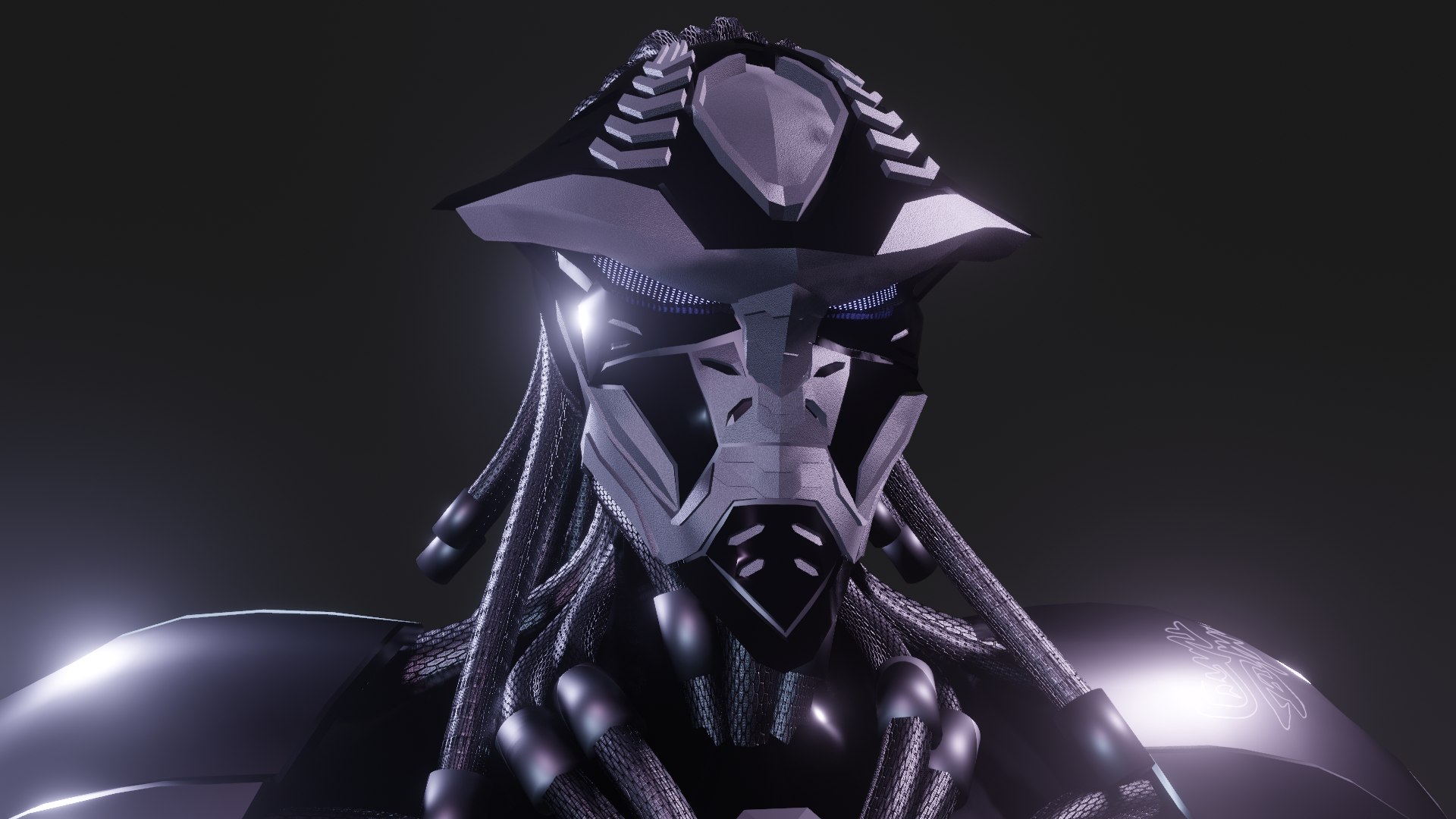 3D model Cyberpunk Ninja Black Armor Low-poly https://p.turbosquid.com/ts-thumb/V4/mpD5lr/Uy/7/png/1682520696/1920x1080/fit_q87/4b665927255dca54a7023b03ba009c981c71b6ff/7.jpg