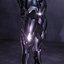 Cyberpunk Ninja Armadura negra Low-poly