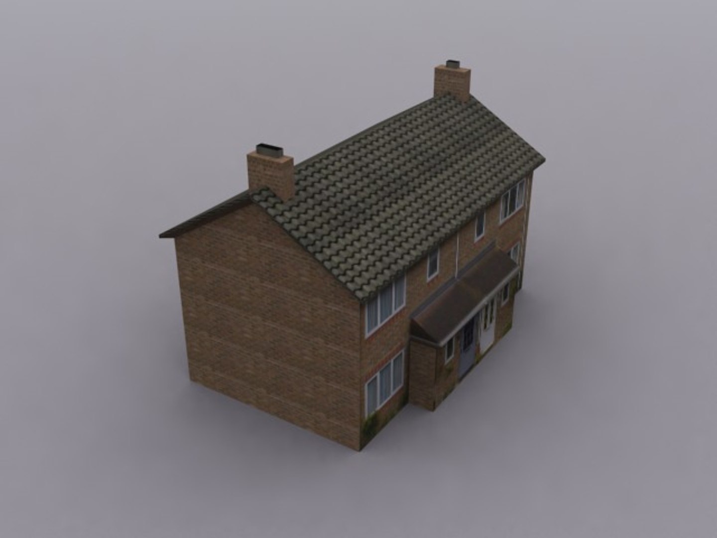 Terraced House 3d 3ds