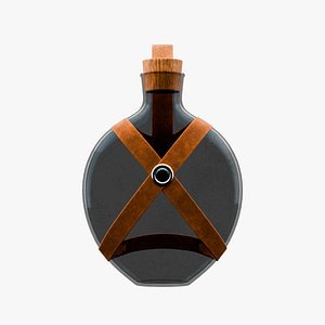 Potion Bottle 3D Model 3D model