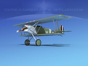 fokker dvii fighter dwg