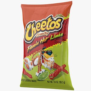 cheetos bag 3D model