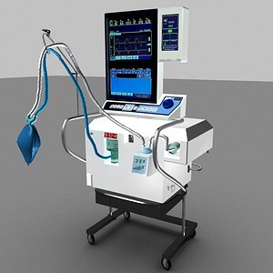 3D model medical ventilator