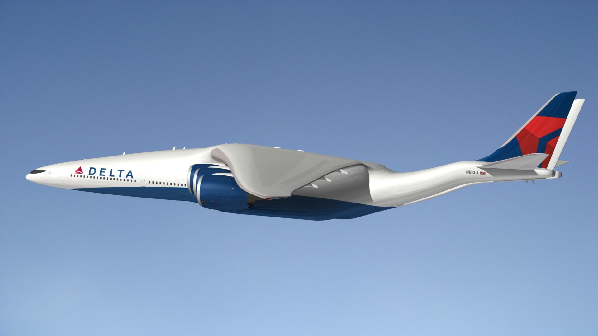 HyperCargo Delta Airlines Model - TurboSquid 1720285