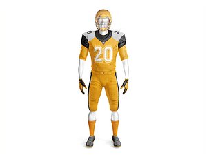 American Football with Mannequin