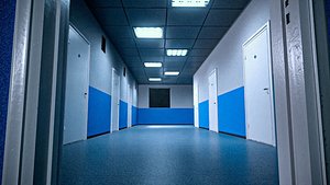 Hospital modular environment pack 3D model