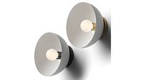Color Hemi Sconce - Dutton Brown