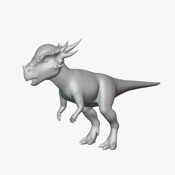 3D Stygimoloch Basemesh Low Poly model