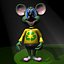 Green Mouse RIGGED