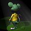 Green Mouse RIGGED