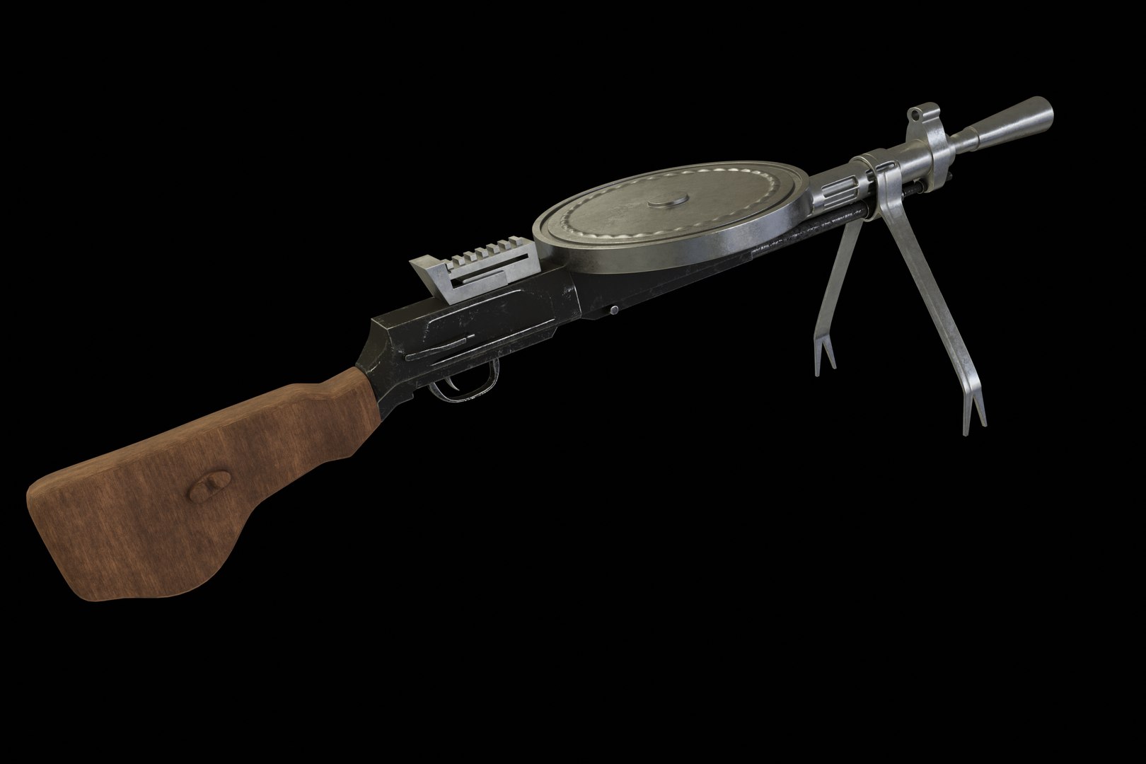 Gun Pubg Ready 3D Model - TurboSquid 1571923