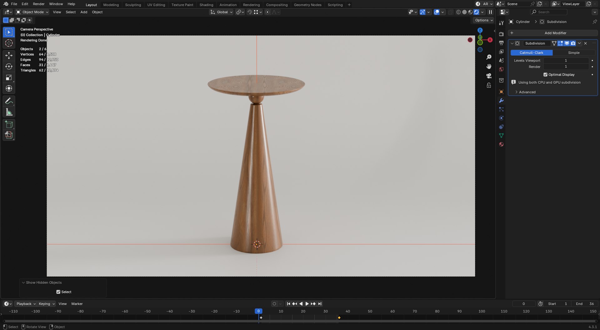 Cone Minimal Side Table 3D model https://p.turbosquid.com/ts-thumb/V5/NOs64D/io/screenshot20250523190623/png/1748019547/1920x1080/fit_q87/b92b2f61f77764d22366042a7e625f775c3ca4f5/screenshot20250523190623.jpg