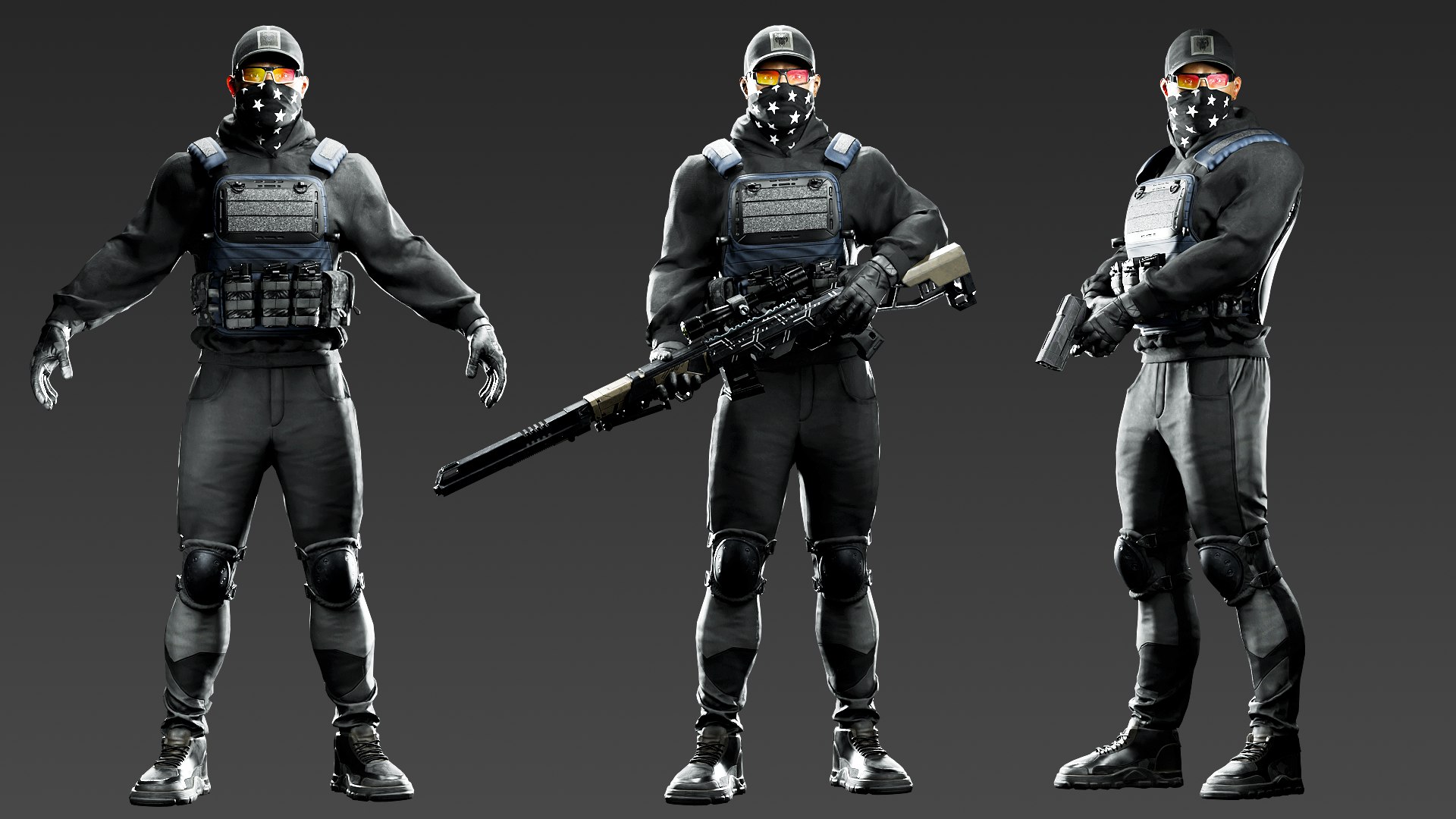 Game Ready Soldier Character -Rigged Low-poly 3D model model https://p.turbosquid.com/ts-thumb/V5/R1LOpw/DZ/weeeee/png/1788420644/1920x1080/fit_q87/20da74d297447dcc038bae7e2ea6ec0c8e777691/weeeee.jpg