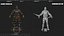 Personaje de soldado listo para el juego - Modelo 3D de baja poli con rigging