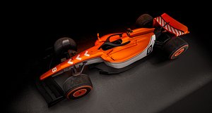 F1 3D model 3D