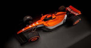 F1 3D model