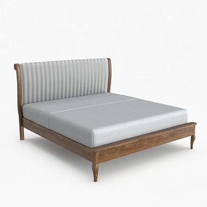King Bed Calhoun Oak