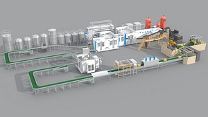Production Line 3D model