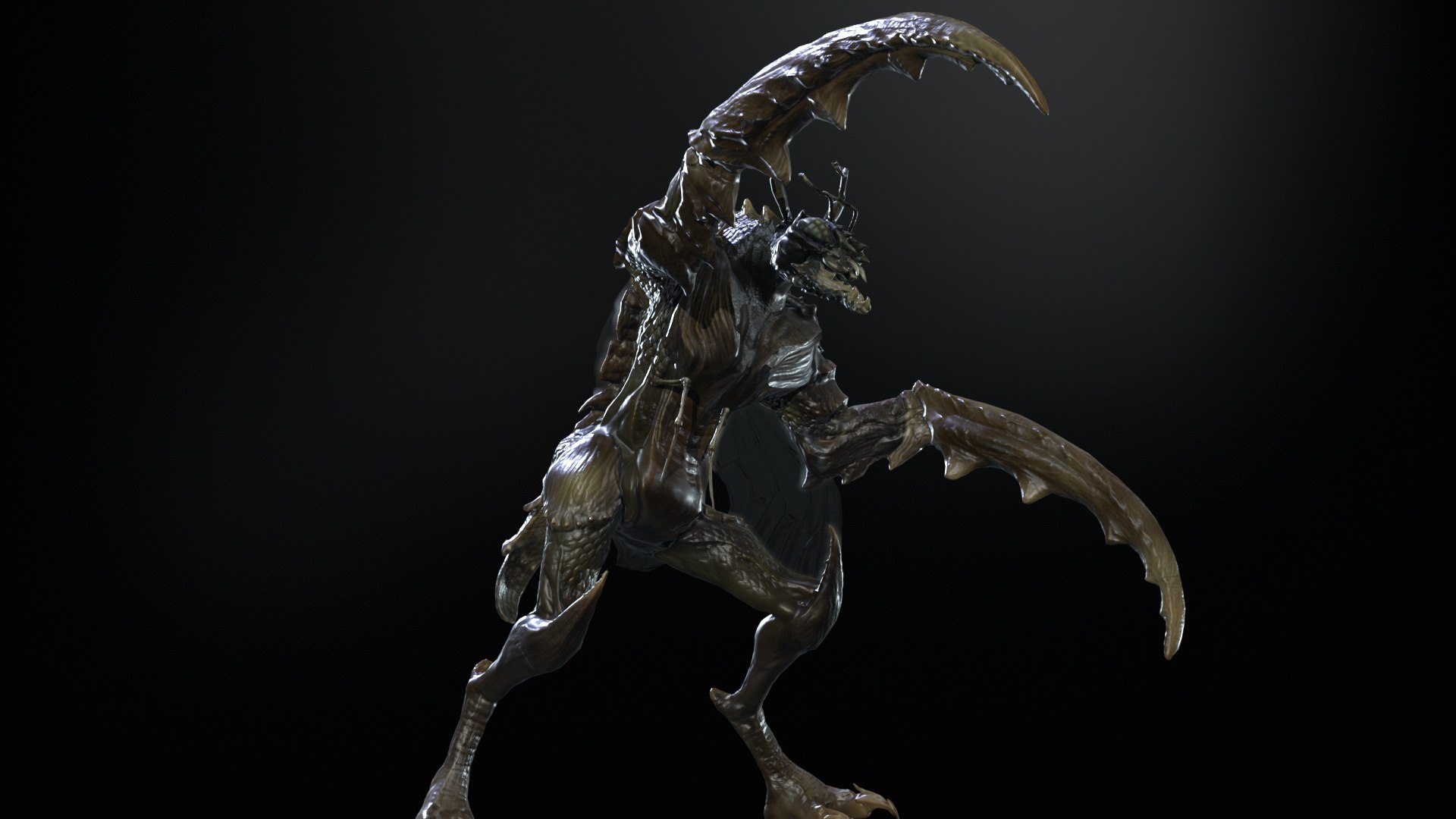 Insect Monster 3D Model - TurboSquid 2280914
