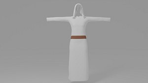 Arab Man Clothing 3D model