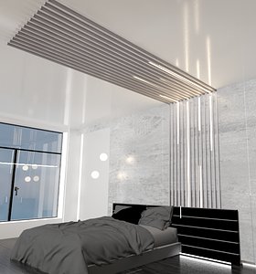 3D wall decor model