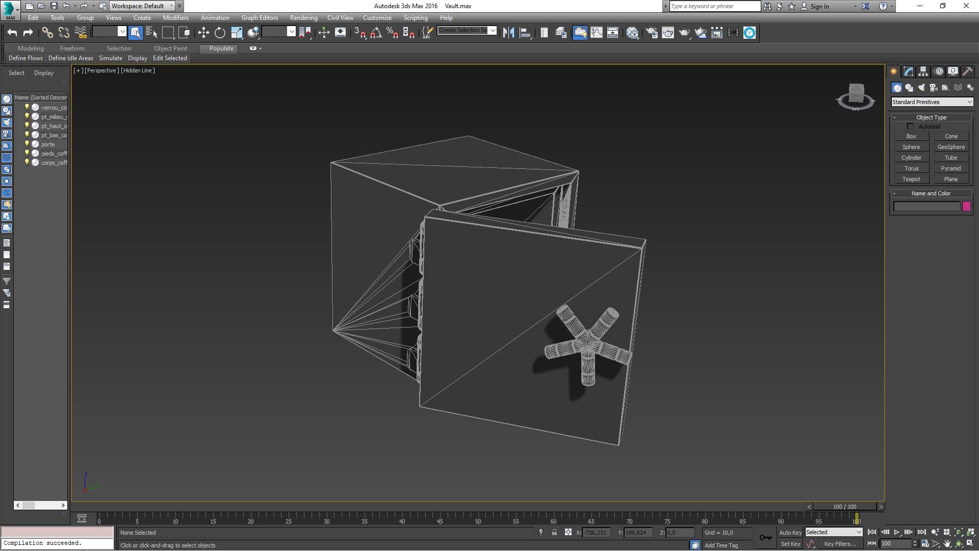 3D Vault Model - TurboSquid 2333239