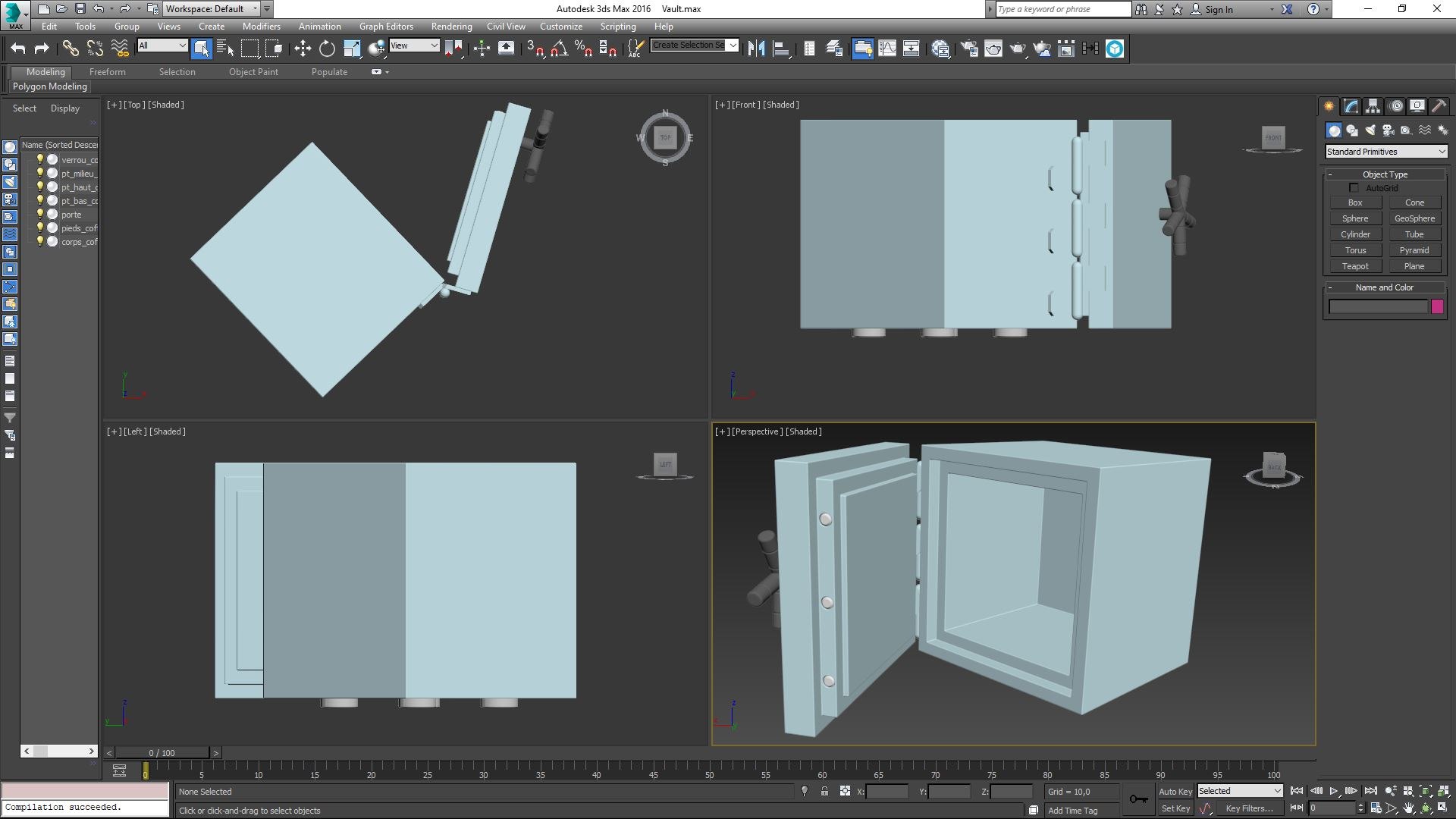 3D Vault Model - TurboSquid 2333239