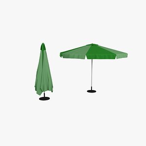 garden umbrella 3D