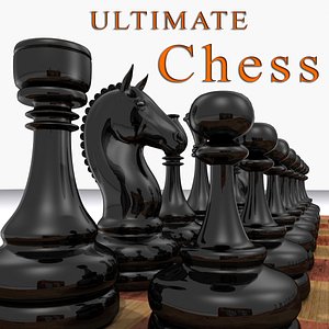 3ds max realistic chess set ultimate