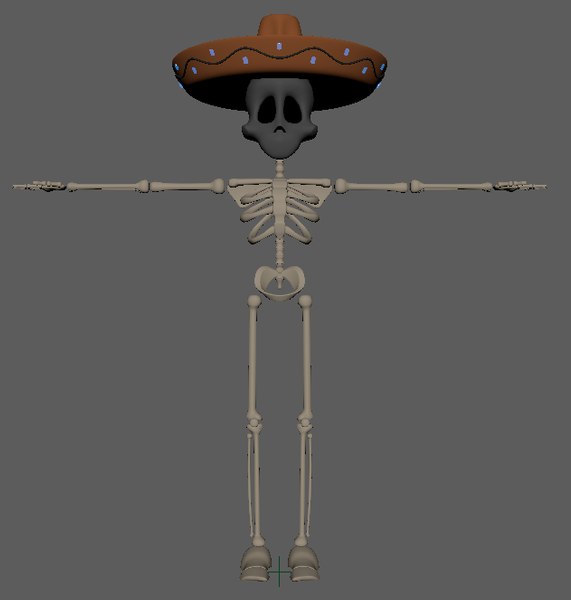 Coco Walking Animation Skeleton3Dモデル TurboSquid 2091352