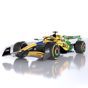 F1 Mclaren MCL-38 Senna tribute 2024
