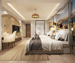 bedroom interiors 3D model