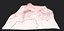 PBR Desert Landscape  Low-poly printable stl