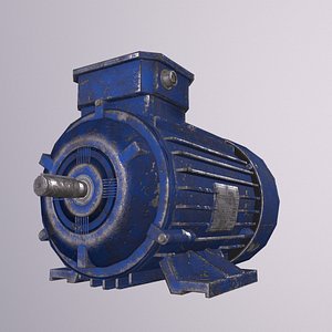 Electric Engine Prop 3D