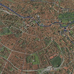 3D Germany - cities set