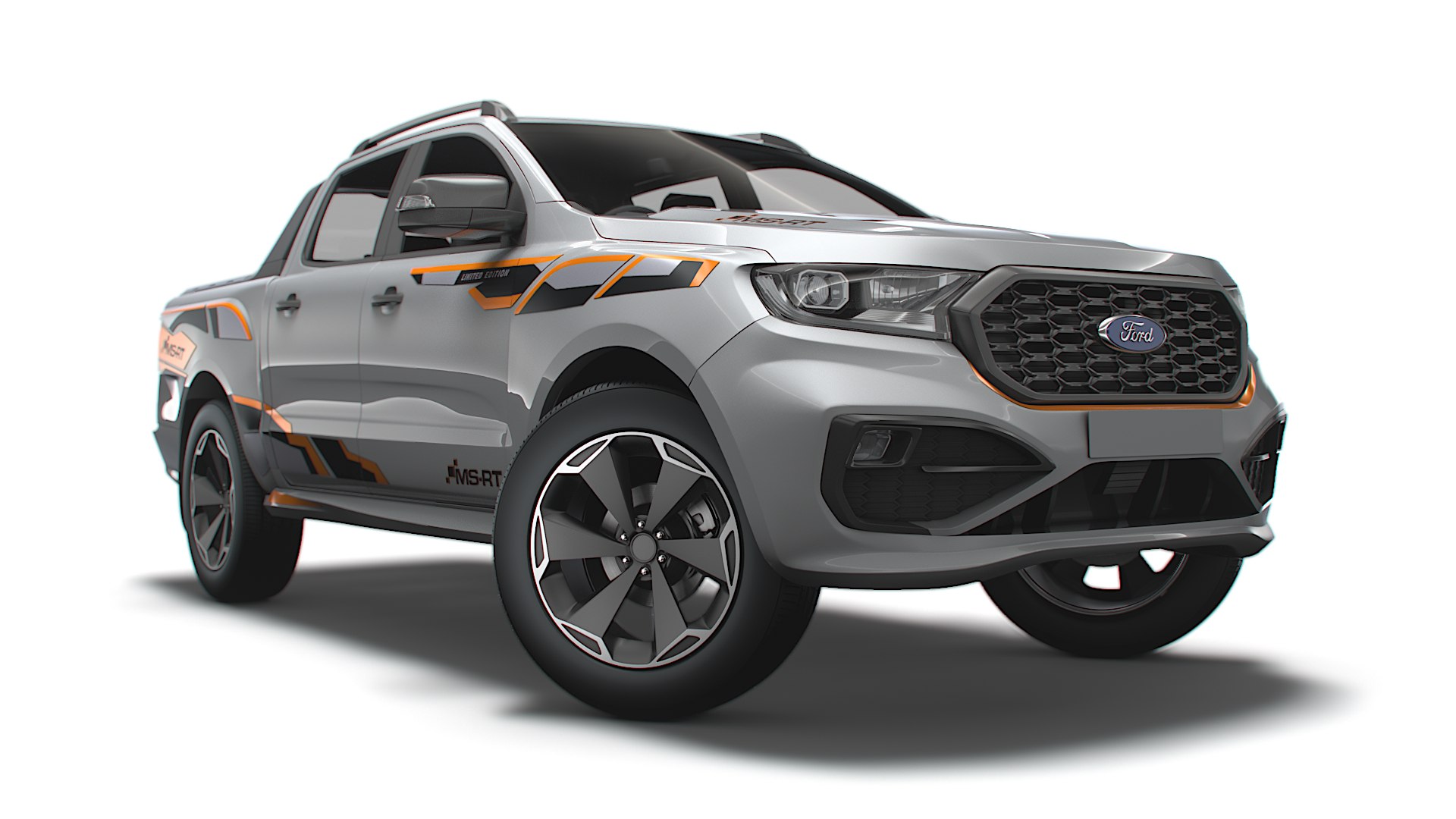 3D Ford Ranger MS RT Double Cab 2022 model - TurboSquid 1981111