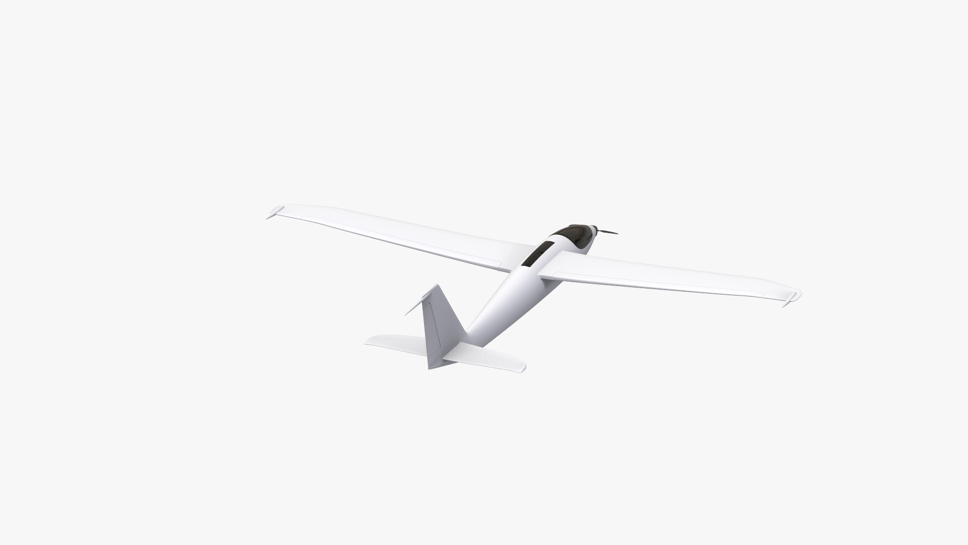 3D Solar Glider Plane model - TurboSquid 1907069