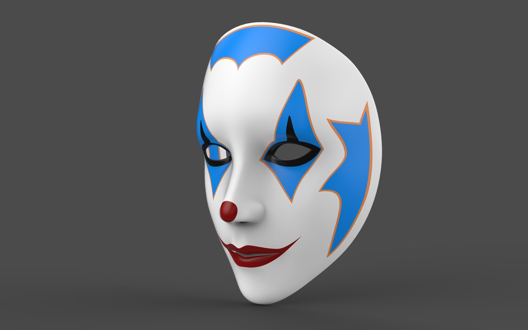 Mask Clown 3D Model TurboSquid 2068246