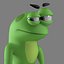 3D animator frog