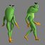3D animator frog
